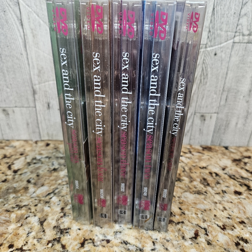 Sex and the City Seasons 1, 2, 3, 4, 6 DVD HBO TV Series *MISSING SEASON 5*